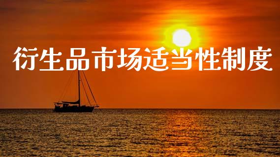 衍生品市场适当性制度_https://m.fansifence.com_个股行情_第1张