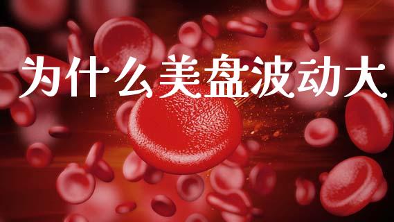 为什么美盘波动大_https://m.fansifence.com_个股行情_第1张