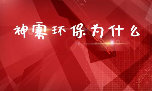 神雾环保为什么_https://m.fansifence.com_个股行情_第1张