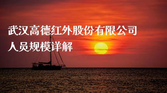 武汉高德红外股份有限公司人员规模详解_https://m.fansifence.com_个股行情_第1张