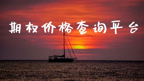 期权价格查询平台_https://m.fansifence.com_公募基金_第1张