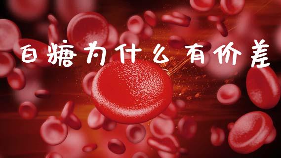 白糖为什么有价差_https://m.fansifence.com_公募基金_第1张
