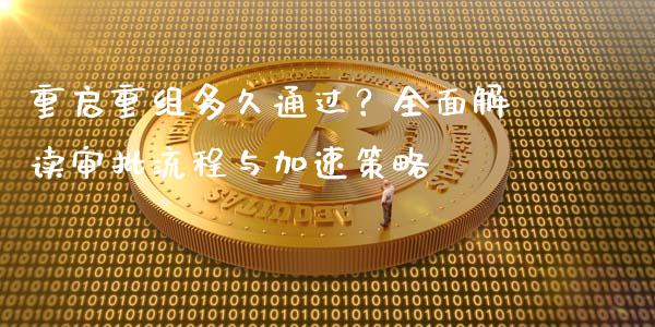 重启重组多久通过？全面解读审批流程与加速策略_https://m.fansifence.com_贵金属行情_第1张