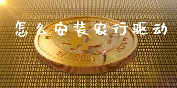 怎么安装农行驱动_https://m.fansifence.com_贵金属行情_第1张
