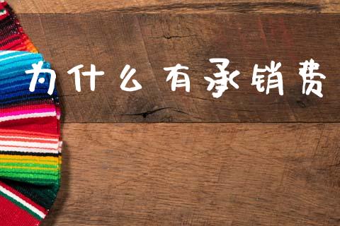 为什么有承销费_https://m.fansifence.com_个股行情_第1张