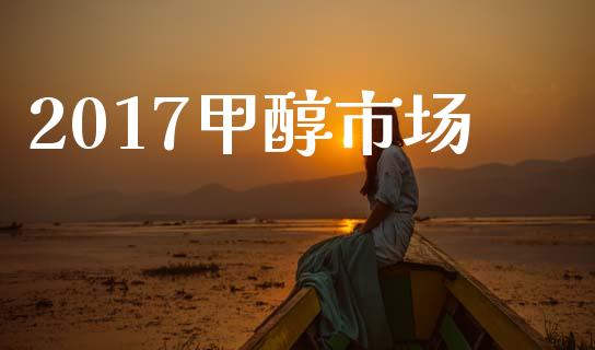 2017甲醇市场_https://m.fansifence.com_公募基金_第1张