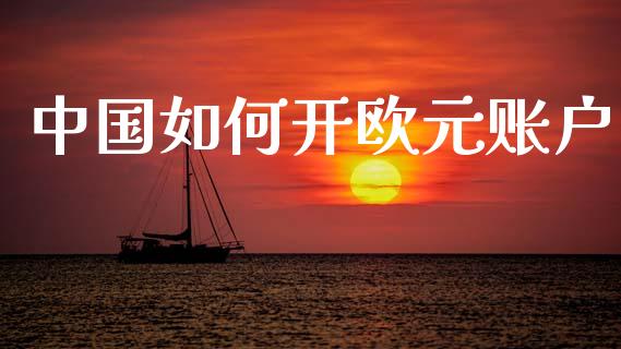 中国如何开欧元账户_https://m.fansifence.com_消费金融_第1张