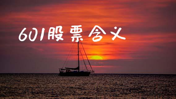 601股票含义_https://m.fansifence.com_个股行情_第1张