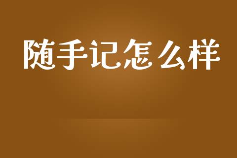 随手记怎么样_https://m.fansifence.com_消费金融_第1张