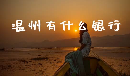 温州有什么银行_https://m.fansifence.com_贵金属行情_第1张