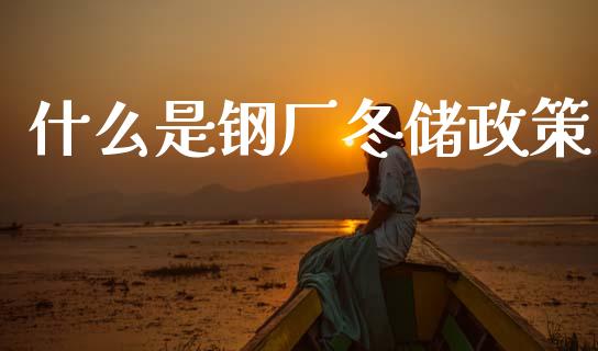 什么是钢厂冬储政策_https://m.fansifence.com_贵金属行情_第1张