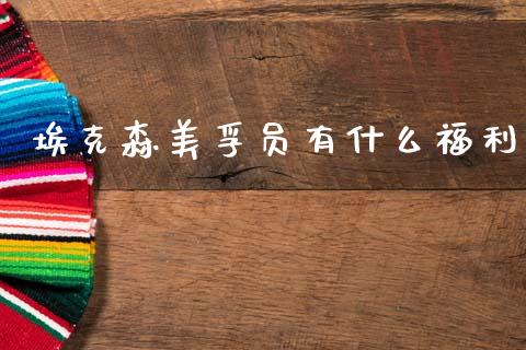 埃克森美孚员有什么福利_https://m.fansifence.com_公募基金_第1张