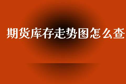 期货库存走势图怎么查_https://m.fansifence.com_消费金融_第1张