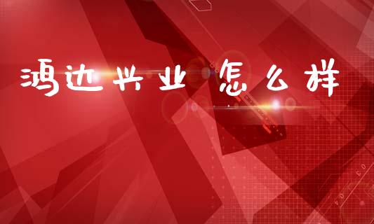 鸿达兴业 怎么样_https://m.fansifence.com_个股行情_第1张