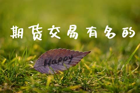 期货交易有名的_https://m.fansifence.com_消费金融_第1张