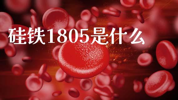 硅铁1805是什么_https://m.fansifence.com_公募基金_第1张