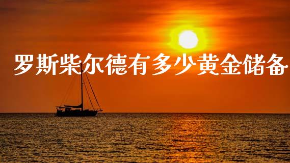 罗斯柴尔德有多少黄金储备_https://m.fansifence.com_贵金属行情_第1张