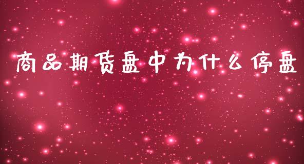 商品期货盘中为什么停盘_https://m.fansifence.com_个股行情_第1张