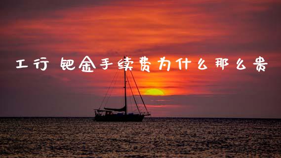 工行 钯金手续费为什么那么贵_https://m.fansifence.com_个股行情_第1张