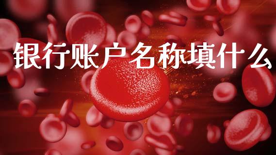 银行账户名称填什么_https://m.fansifence.com_公募基金_第1张