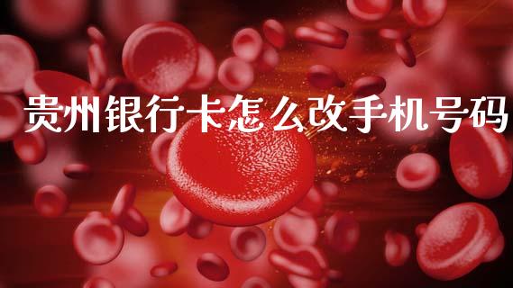 贵州银行卡怎么改手机号码_https://m.fansifence.com_公募基金_第1张