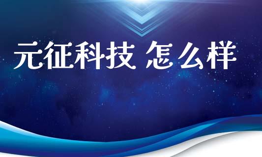 元征科技 怎么样_https://m.fansifence.com_公募基金_第1张