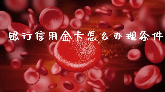 银行信用金卡怎么办理条件_https://m.fansifence.com_公募基金_第1张