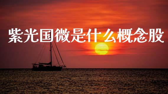 紫光国微是什么概念股_https://m.fansifence.com_贵金属行情_第1张