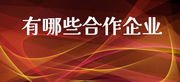 有哪些合作企业_https://m.fansifence.com_个股行情_第1张