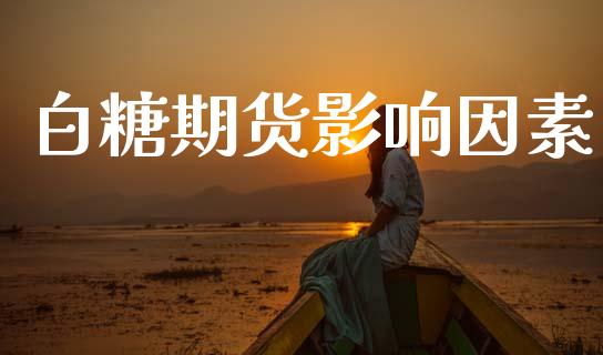 白糖期货影响因素_https://m.fansifence.com_消费金融_第1张