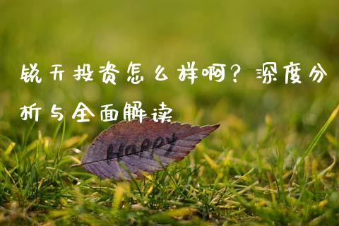 锐天投资怎么样啊？深度分析与全面解读_https://m.fansifence.com_消费金融_第1张