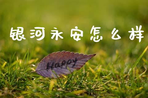 银河永安怎么样_https://m.fansifence.com_消费金融_第1张