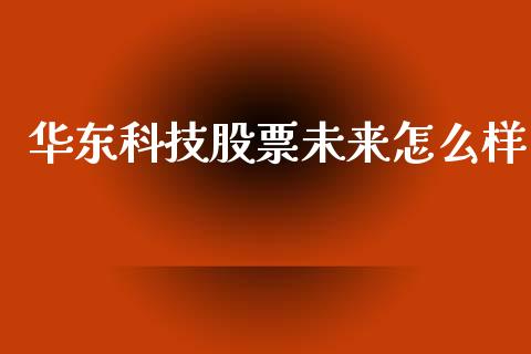 华东科技股票未来怎么样_https://m.fansifence.com_个股行情_第1张