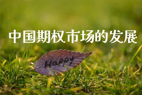 中国期权市场的发展_https://m.fansifence.com_消费金融_第1张