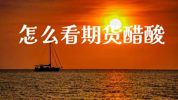 怎么看期货醋酸_https://m.fansifence.com_公募基金_第1张