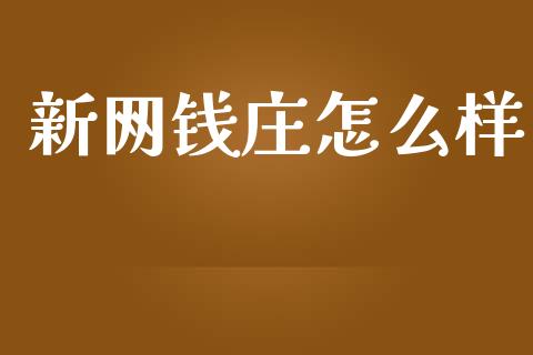 新网钱庄怎么样_https://m.fansifence.com_消费金融_第1张