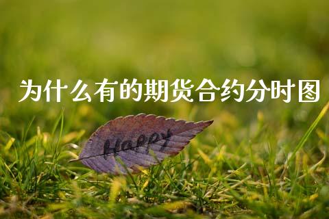 为什么有的期货合约分时图_https://m.fansifence.com_公募基金_第1张