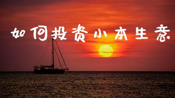 如何投资小本生意_https://m.fansifence.com_个股行情_第1张