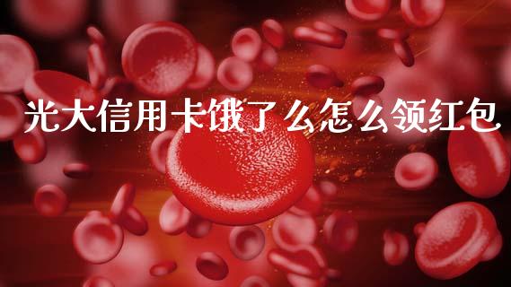 光大信用卡饿了么怎么领红包_https://m.fansifence.com_公募基金_第1张