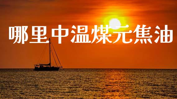 哪里中温煤元焦油_https://m.fansifence.com_个股行情_第1张