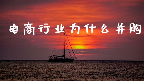 电商行业为什么并购_https://m.fansifence.com_消费金融_第1张