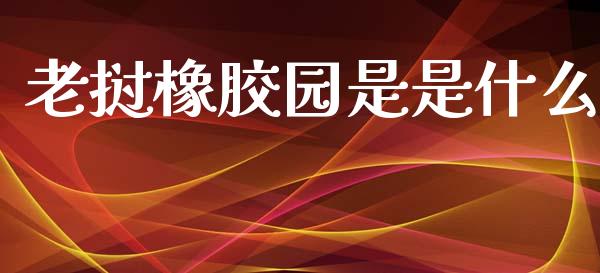 老挝橡胶园是是什么_https://m.fansifence.com_消费金融_第1张