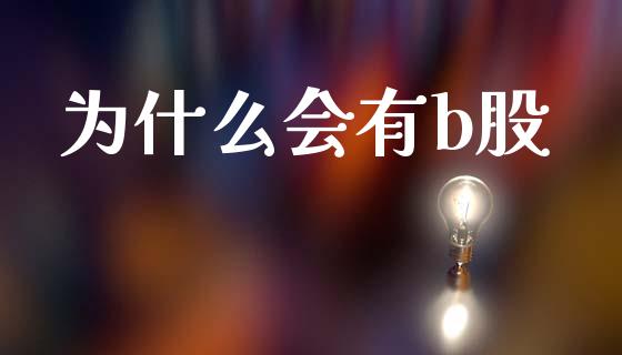 为什么会有b股_https://m.fansifence.com_消费金融_第1张