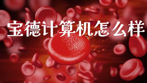 宝德计算机怎么样_https://m.fansifence.com_个股行情_第1张
