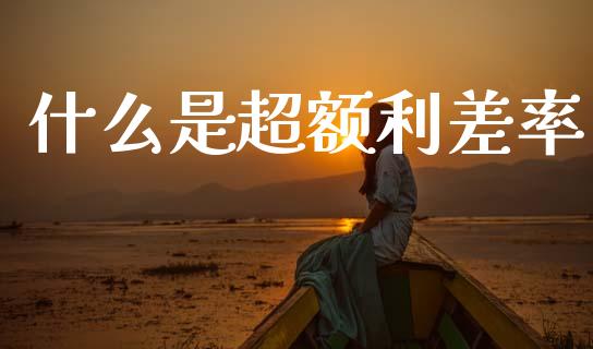 什么是超额利差率_https://m.fansifence.com_公募基金_第1张