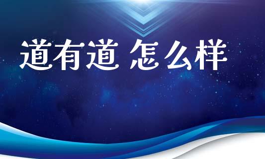 道有道 怎么样_https://m.fansifence.com_公募基金_第1张