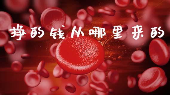 挣的钱从哪里来的_https://m.fansifence.com_贵金属行情_第1张
