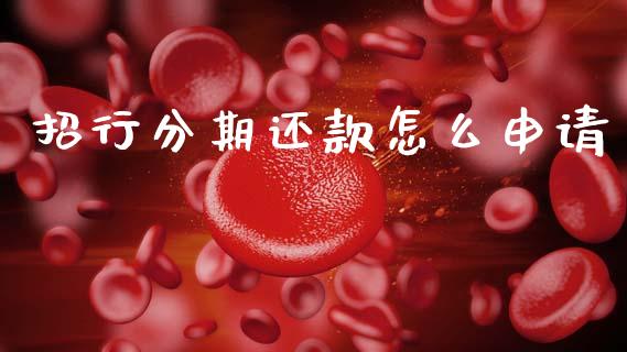 招行分期还款怎么申请_https://m.fansifence.com_个股行情_第1张