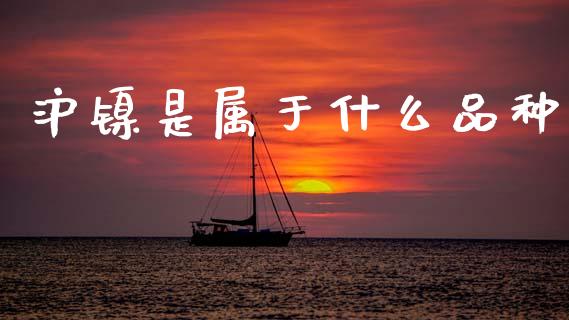 沪镍是属于什么品种_https://m.fansifence.com_个股行情_第1张