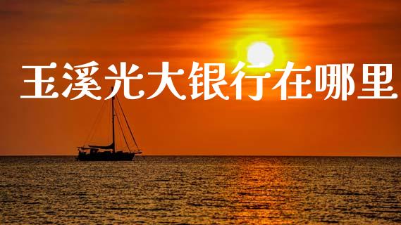 玉溪光大银行在哪里_https://m.fansifence.com_贵金属行情_第1张
